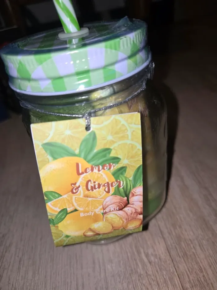 Coffret cadeau femme neuf citron et gingembre - photo numéro 3