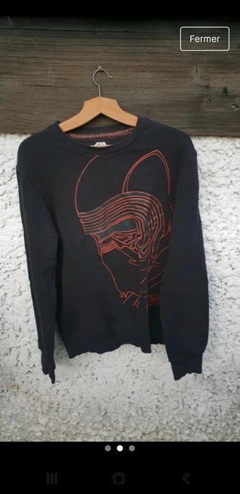 Magnifiques sweat star wars vintage M