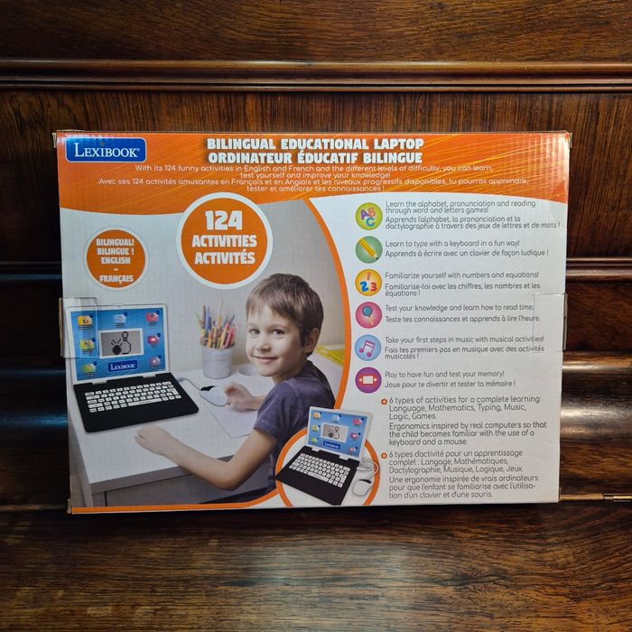 Ordinacteur enfant Lexibook 124 activités en bilingue FR/EN - photo numéro 3