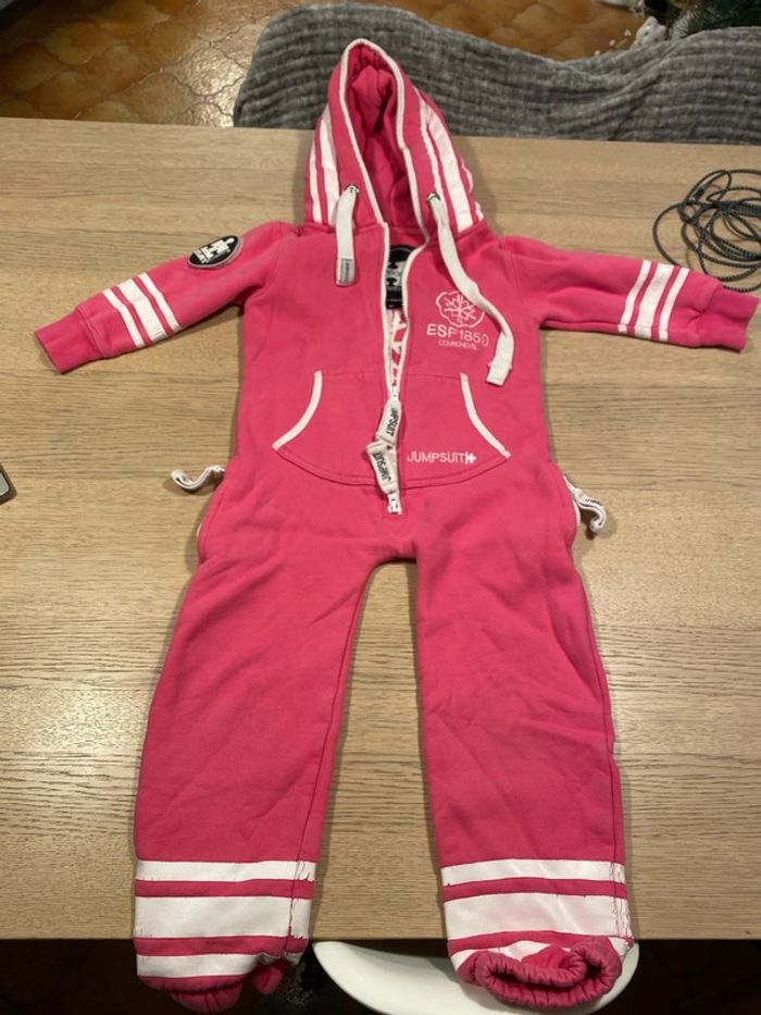 Ski combi chaude Courchevel taille 4 ans