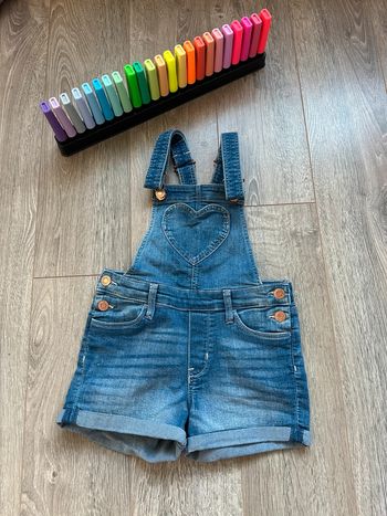 Salopette short 7/8 ans H&M