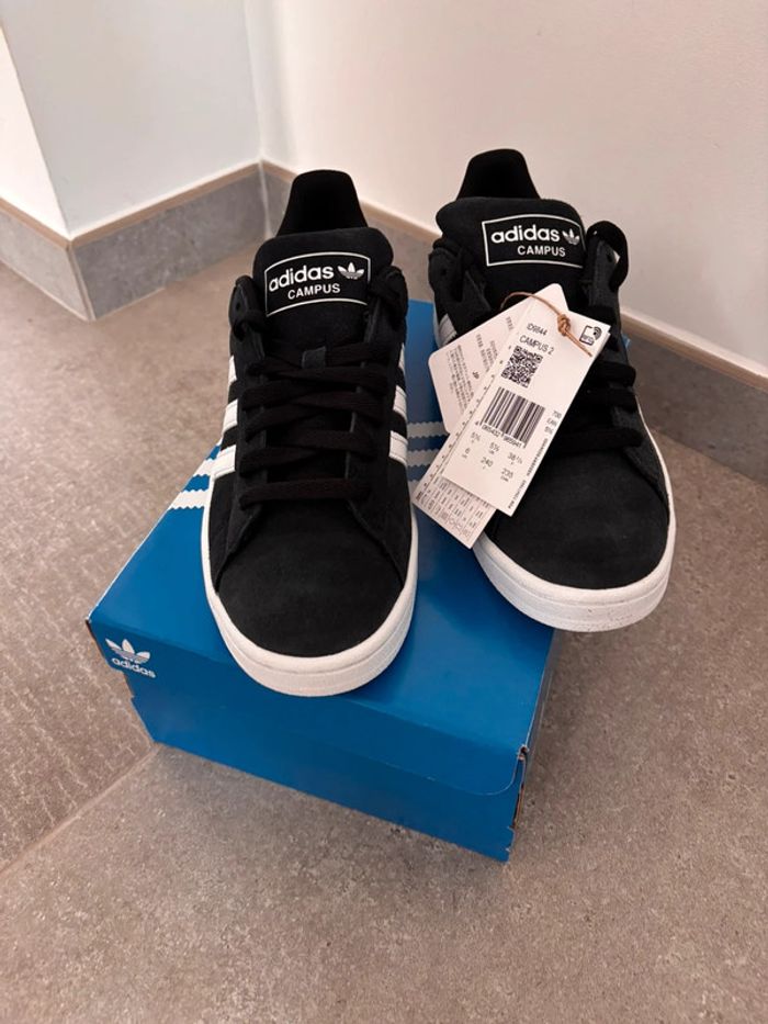Sneakers Adidas Campus 2 neuves Taille 38 2/3 - photo numéro 3