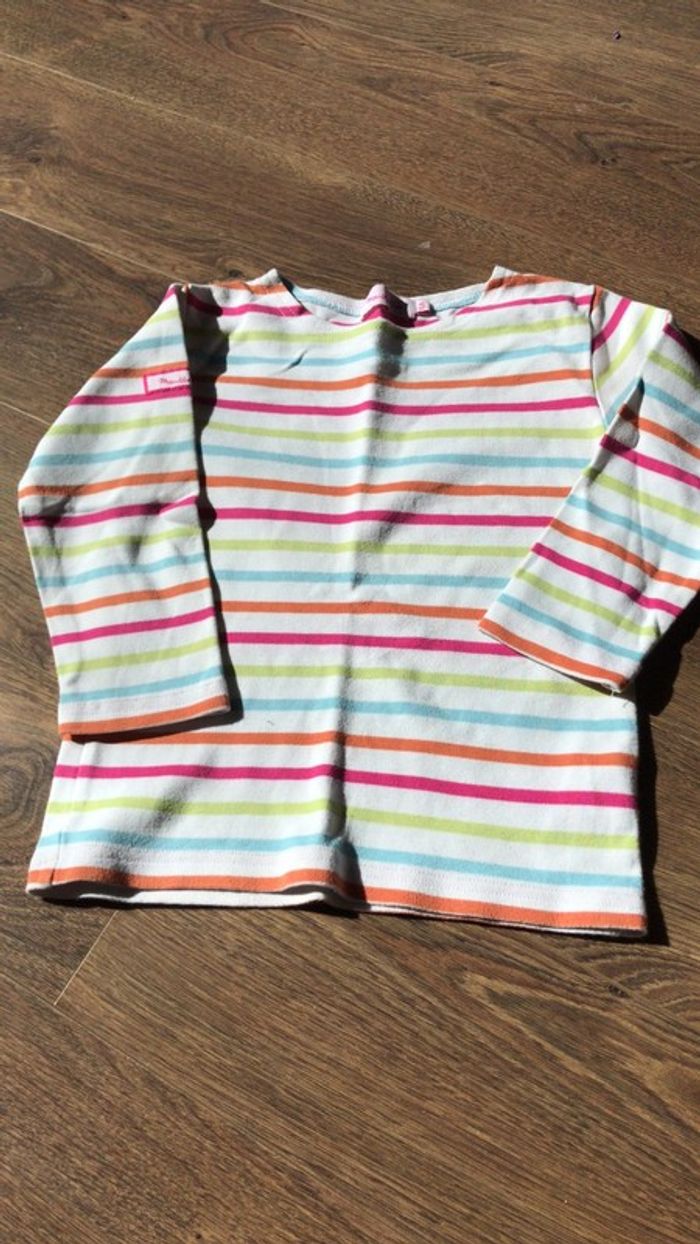 Marinière fille 6 ans Moussaillon