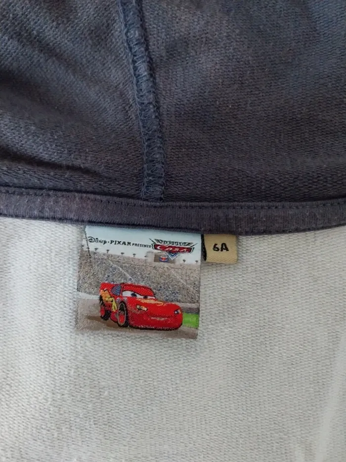 Gilet zippé garçon 6 ans Disney Cars - photo numéro 4