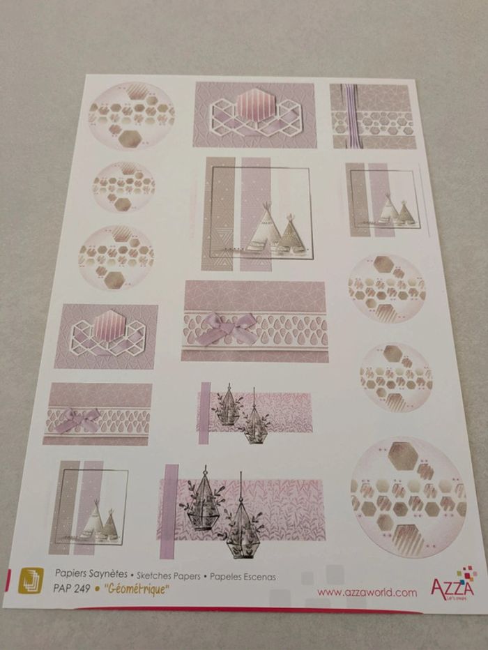 Lot scrapbooking Azza - photo numéro 7