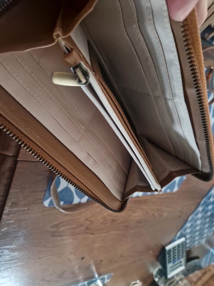 Lot de 2 pochettes porte monnaie cartes femme naf naf - photo numéro 4