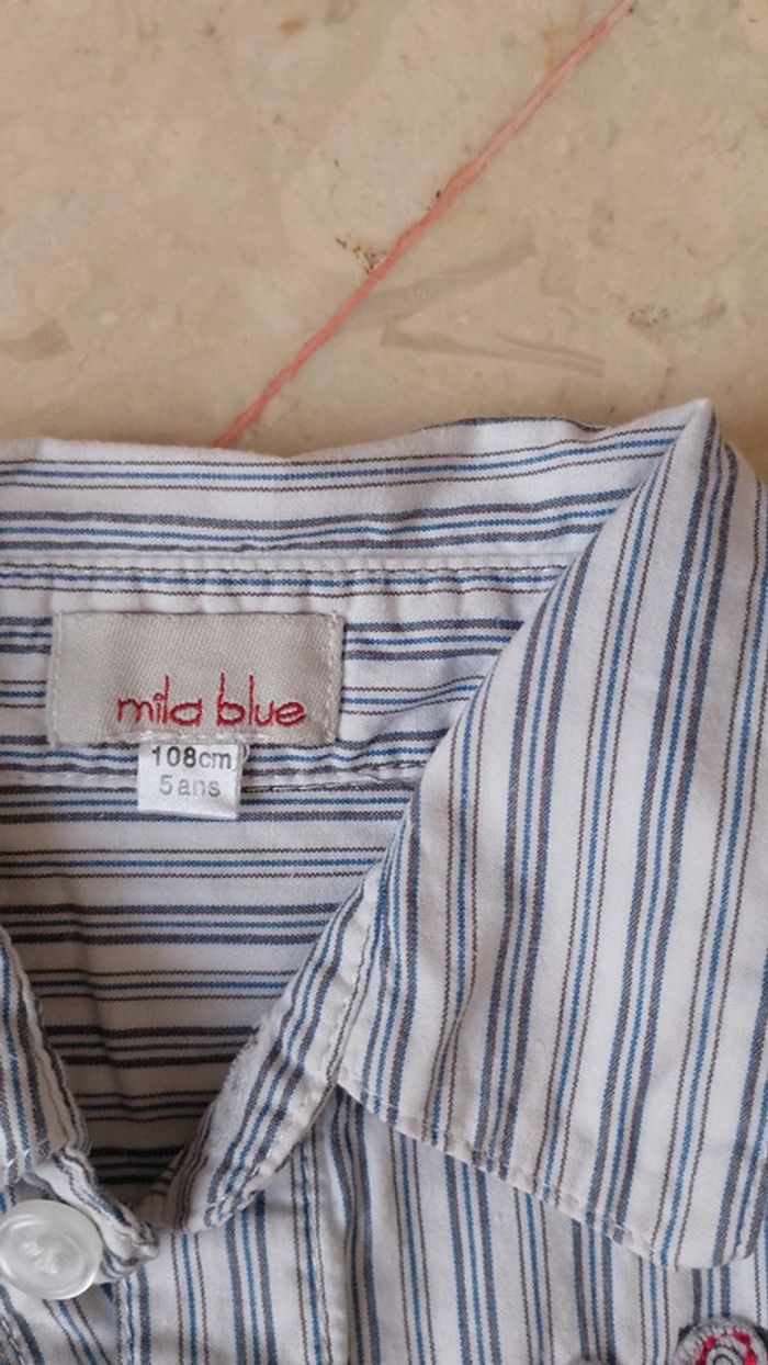 #manu_7896garcon5ans chemise manches longues - photo numéro 3