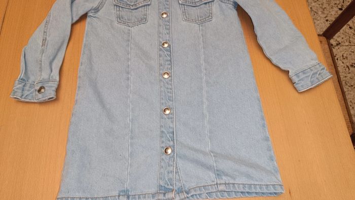 Robe en jean bleu clair - photo numéro 4