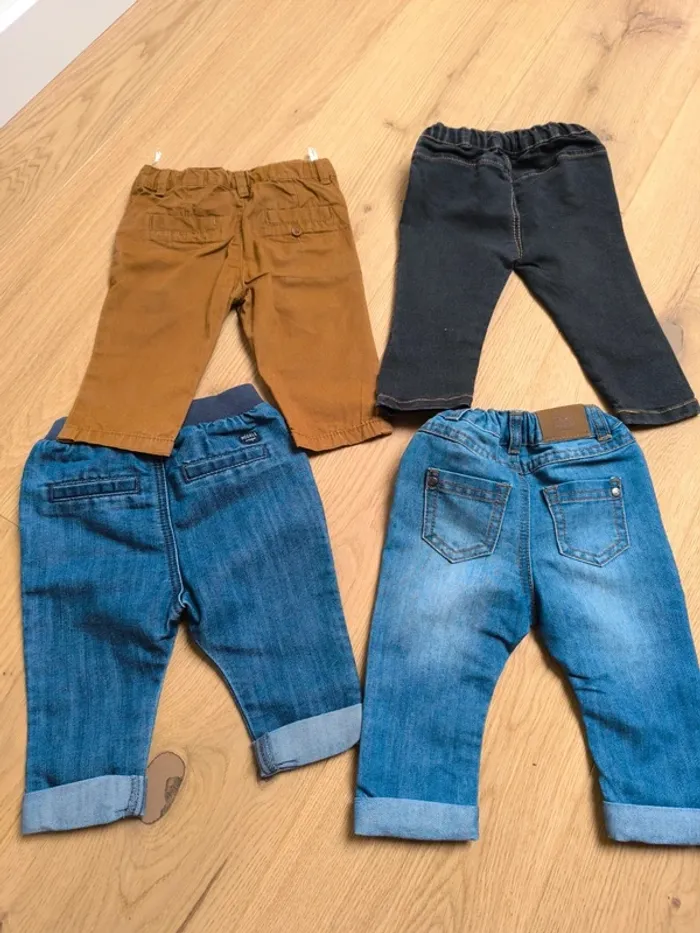 Lot pantalons 68 cm - photo numéro 2
