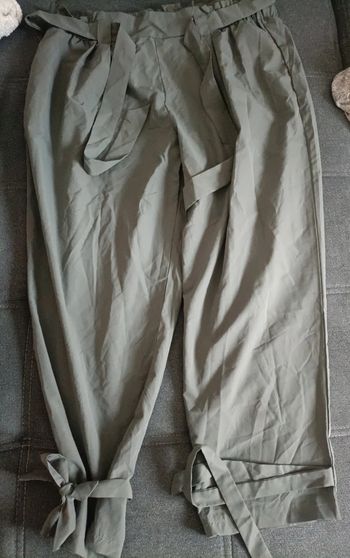 Pantalon matière fluide