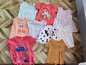 Lot t shirt manches courtes