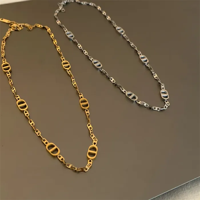 Collier femme en acier inoxydable