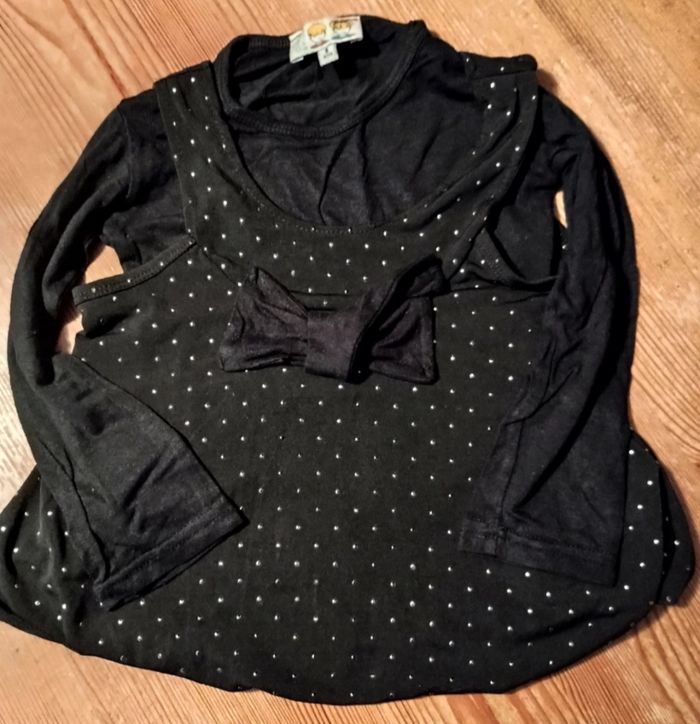 Lot 5 vêtements chauds fille 5 ans - photo numéro 2