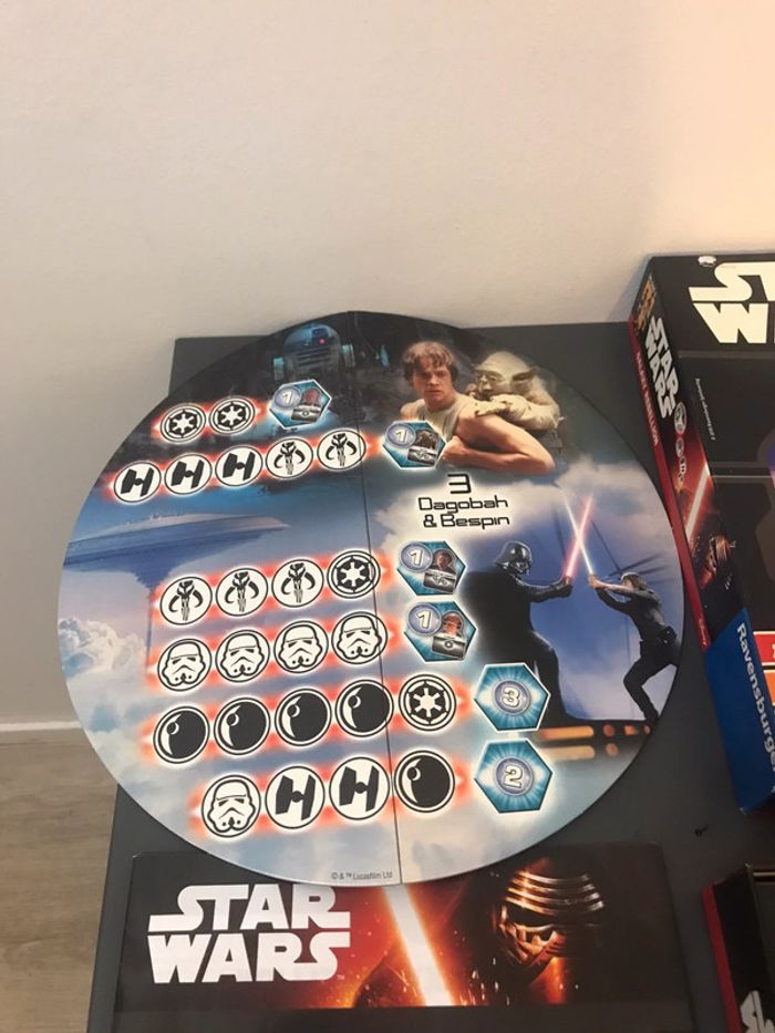 Jeu de société star wars galaxy rebellion le duel de dés ravensburger - photo numéro 2