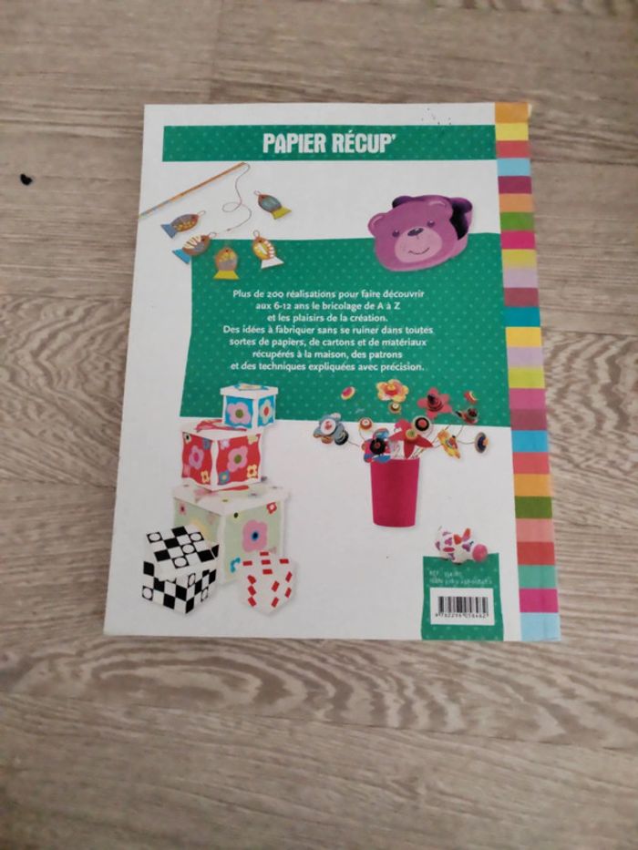 Livre d'activité papier recup' - photo numéro 2