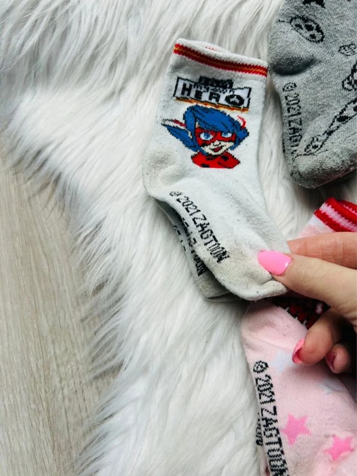 Lot chaussettes Miraculous 24/26 - photo numéro 2