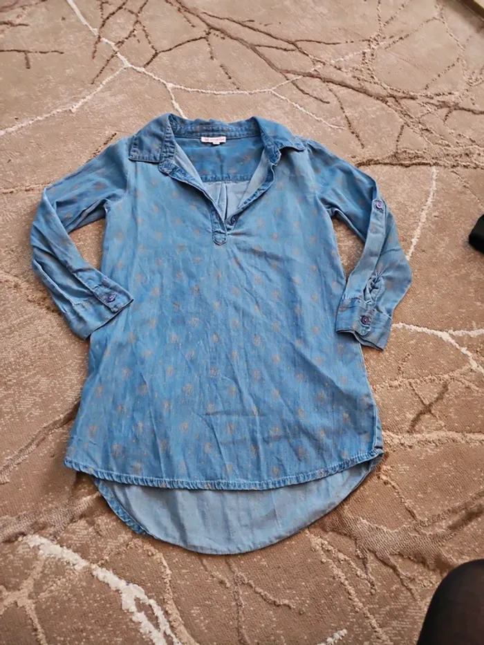 robe en jean fille 5ans