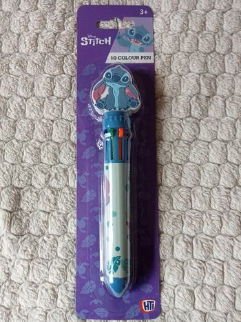 Stylo 10 couleurs Stitch