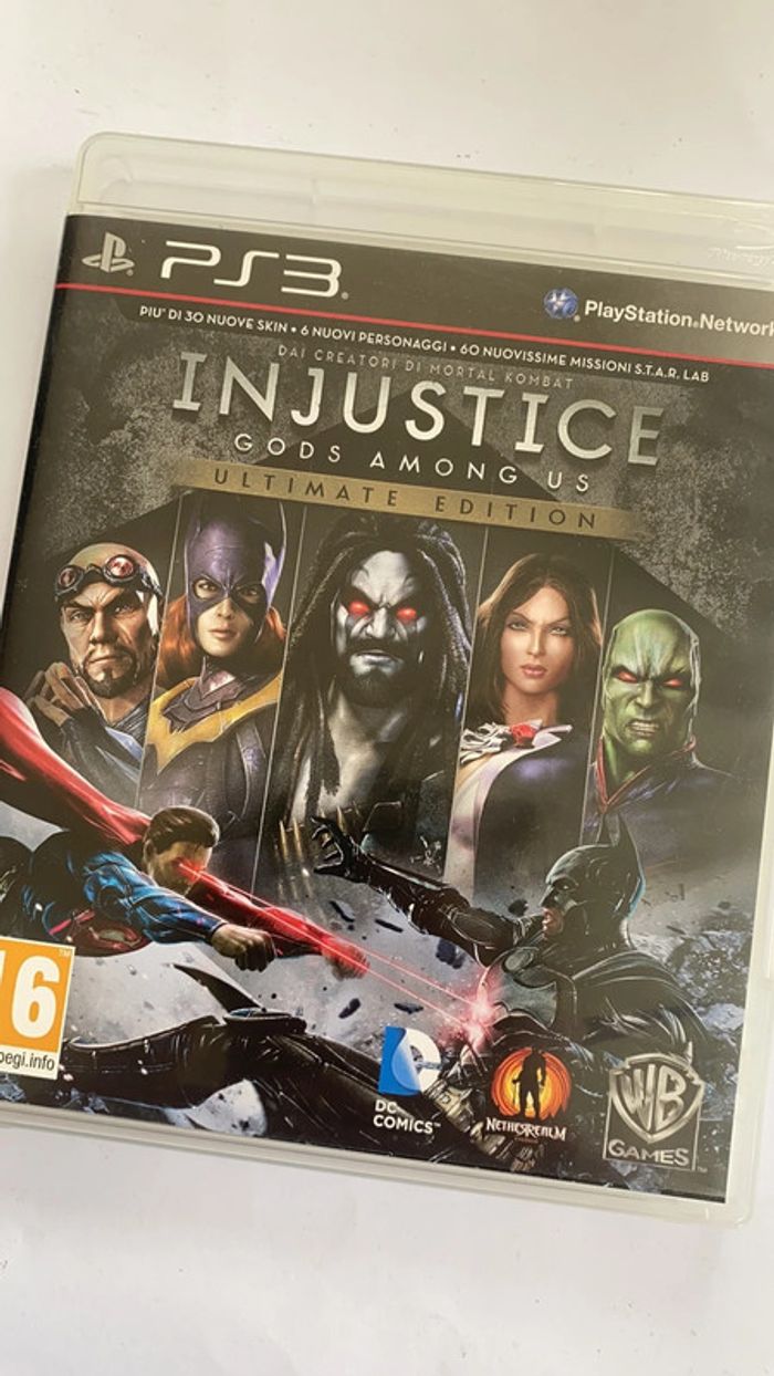 injustice gods among us Ultimate édition ps3