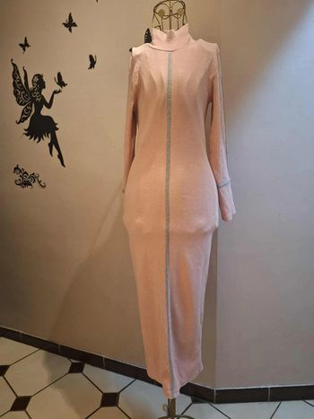 Robe en coton rose - Made in italy