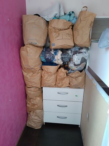 Lot vêtements de 0 à  6 ans