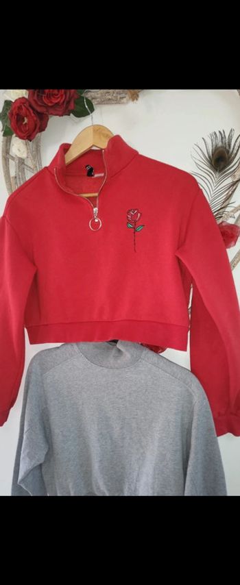 Lot sweat court femme