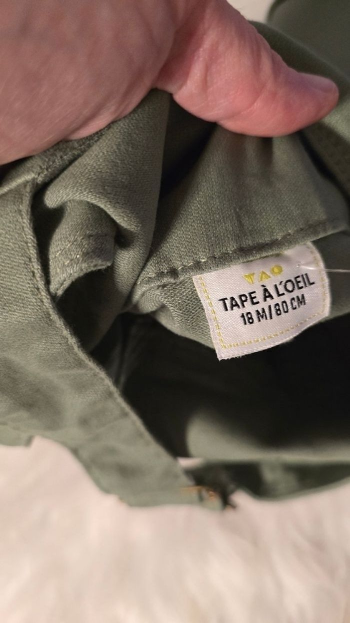 Neuve (non portée) 🏷🤩😍 salopette 18mois garçon 😍🤩 - photo numéro 3