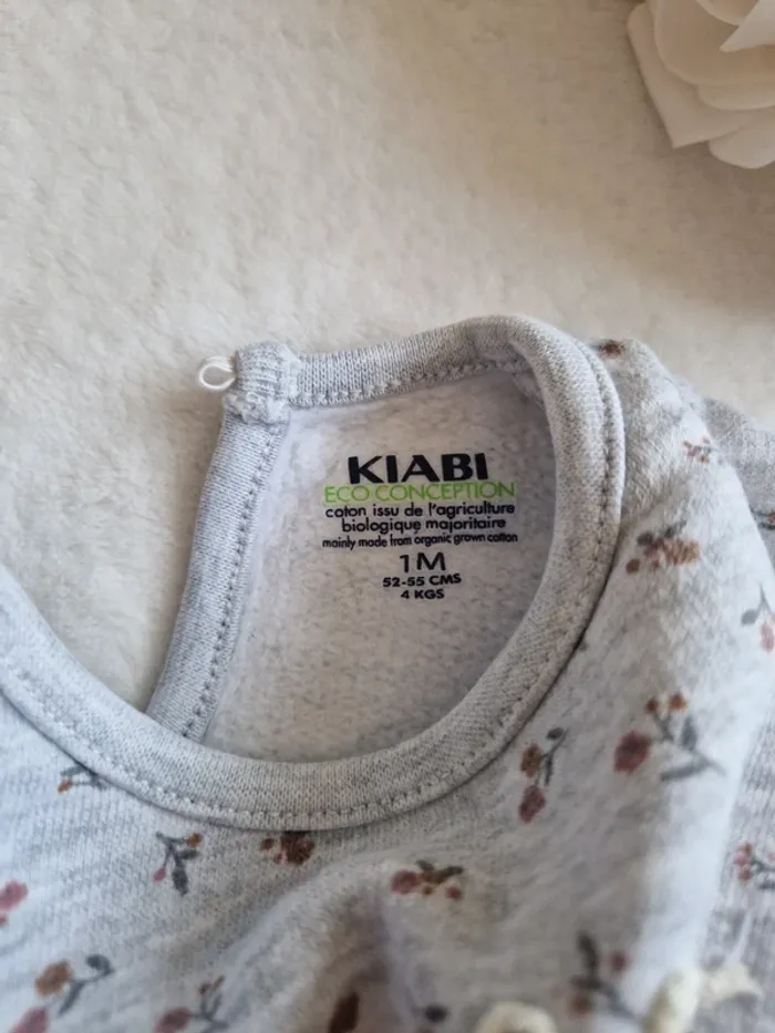 🐙 Sweat bébé floral bébé fille 🐙 - photo numéro 4