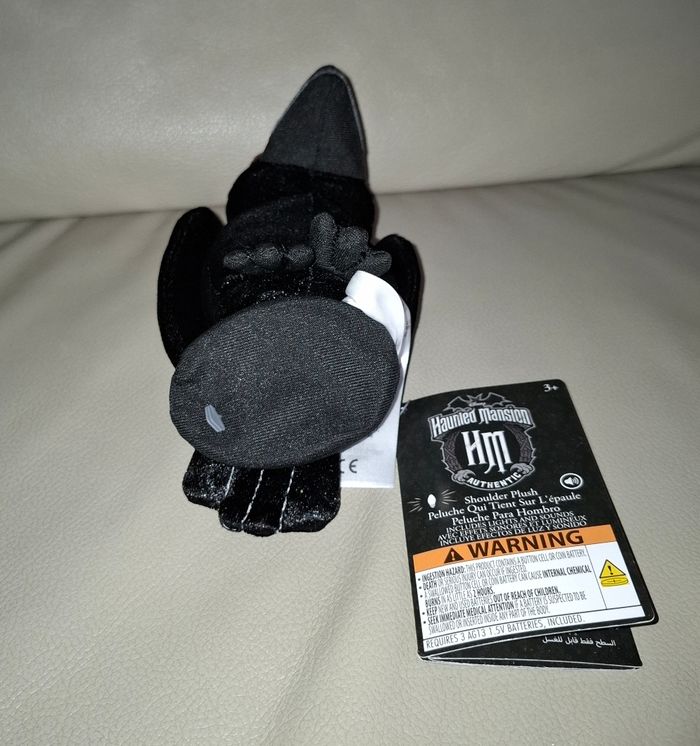 Peluche d épaule shoulder corbeau disney - photo numéro 6