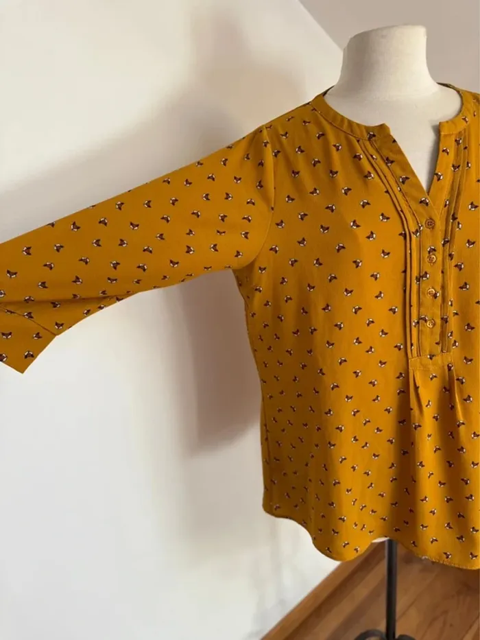 Belle Blouse fluide Paprika 🌸 T 1 44 - photo numéro 3