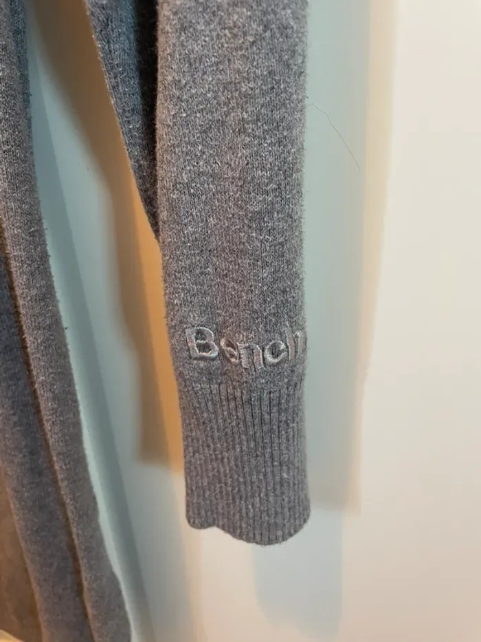 Bench - robe pull gris - photo numéro 3