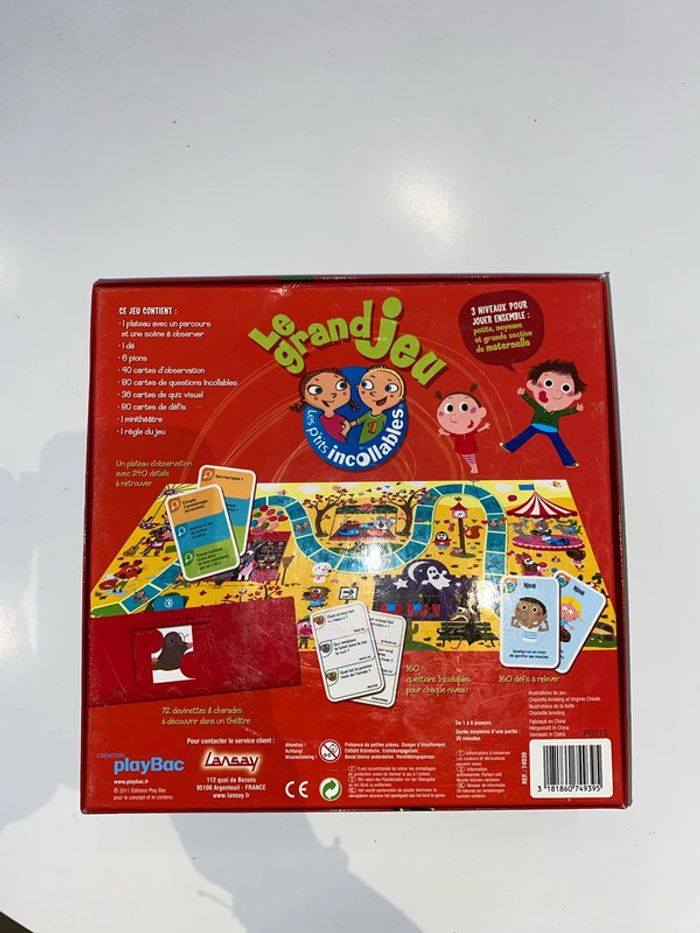 Le Grand jeu des P’tits Incollables (Maternelles) - photo numéro 8