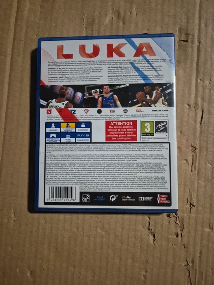 NBA 2K22 pour PS4 - photo numéro 2