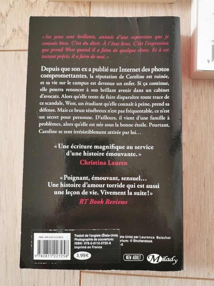 Lot 4 romans New Romance - Beautiful Bastard + Beautiful Stranger - photo numéro 5