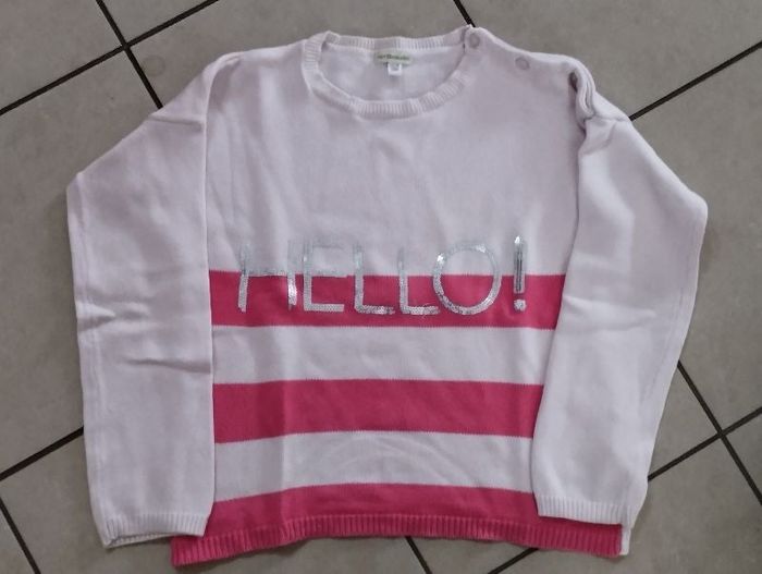 pull vertbaudet fille 10 ans