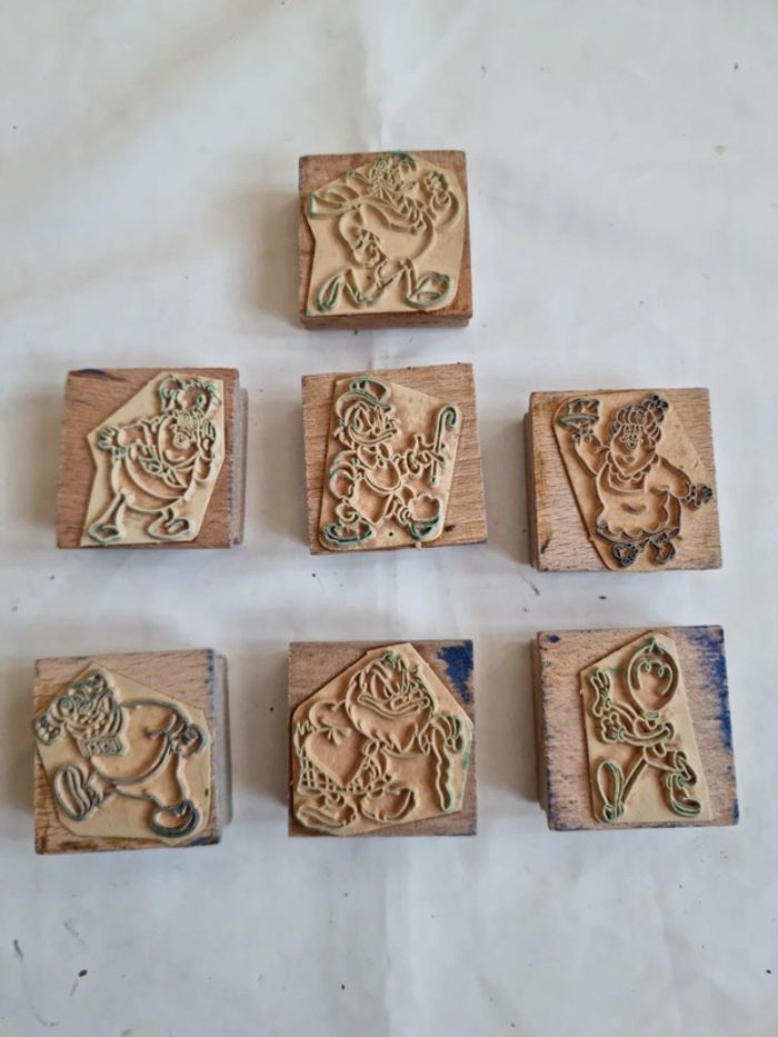 Tampons la Bande à Picsou 4 5 6 7 8 9 10 ans fille ou garçon