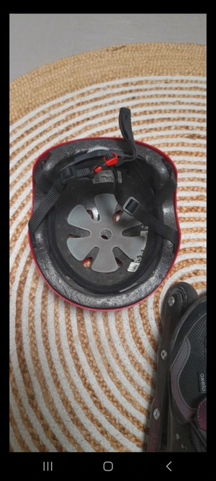 Roller en ligne Oxelo et casque - photo numéro 9