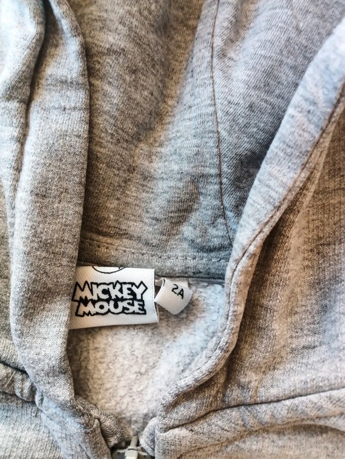 🧒🏻 veste à capuche garçon 2 ans Mickey Mouse - photo numéro 3