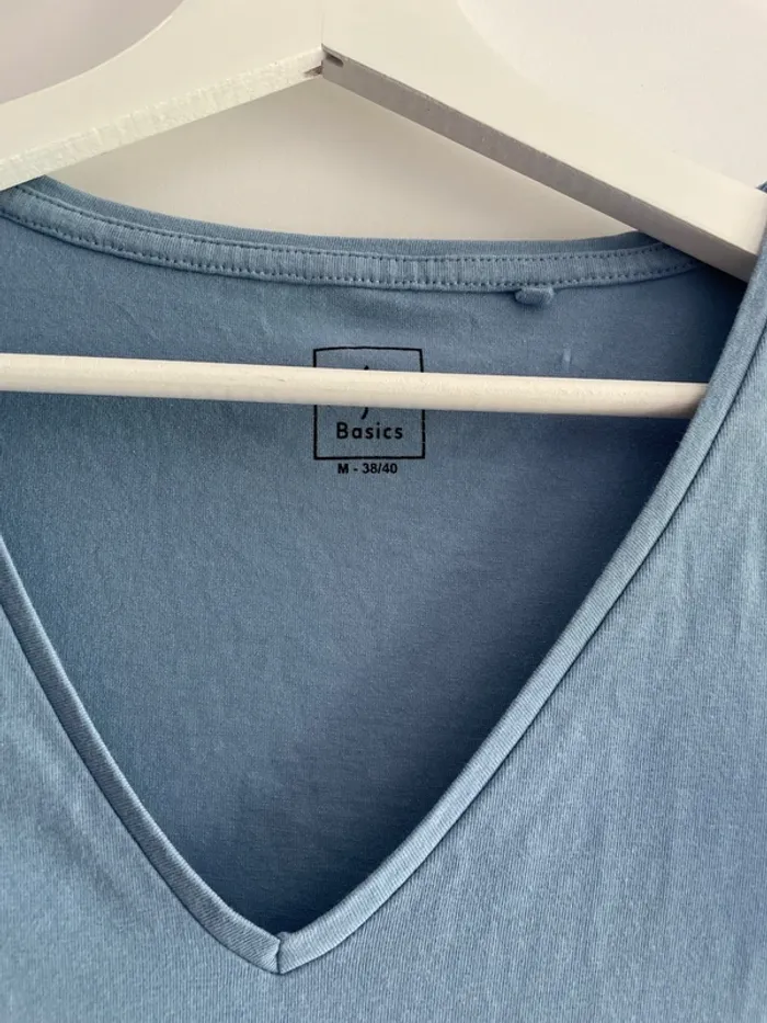 T-shirt 38/40 bleu ciel tissaia - photo numéro 2