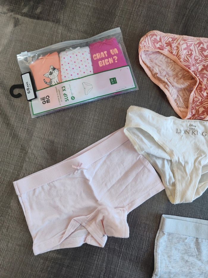 Lot de 9 sous-vêtements - photo numéro 4
