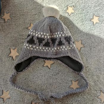 Bonnet laine doublé polaire