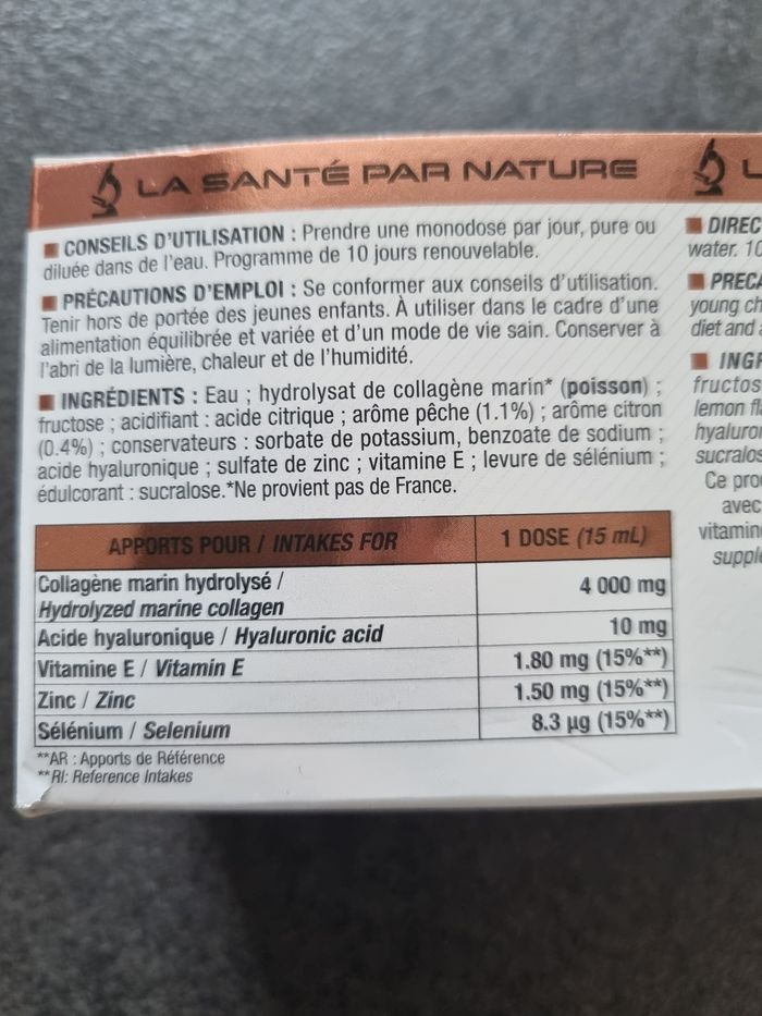 Pure collagen + Eric favre neuf - photo numéro 3