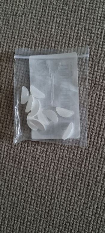5paires de coussinets de nez en silicones transparentes pour lunettes