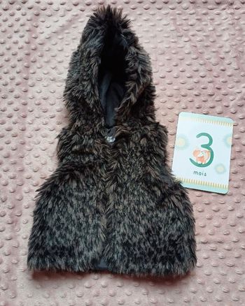 Veste sans manche 3 mois