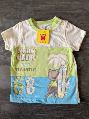 T-shirt manches courtes surf