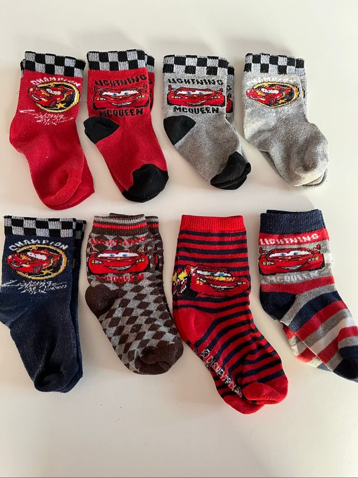 Lot de 8 paires de chaussettes Cars - photo numéro 2