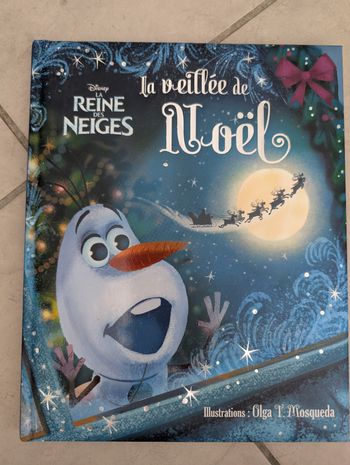 Livre La Reine des Neiges - La veillée de Noël