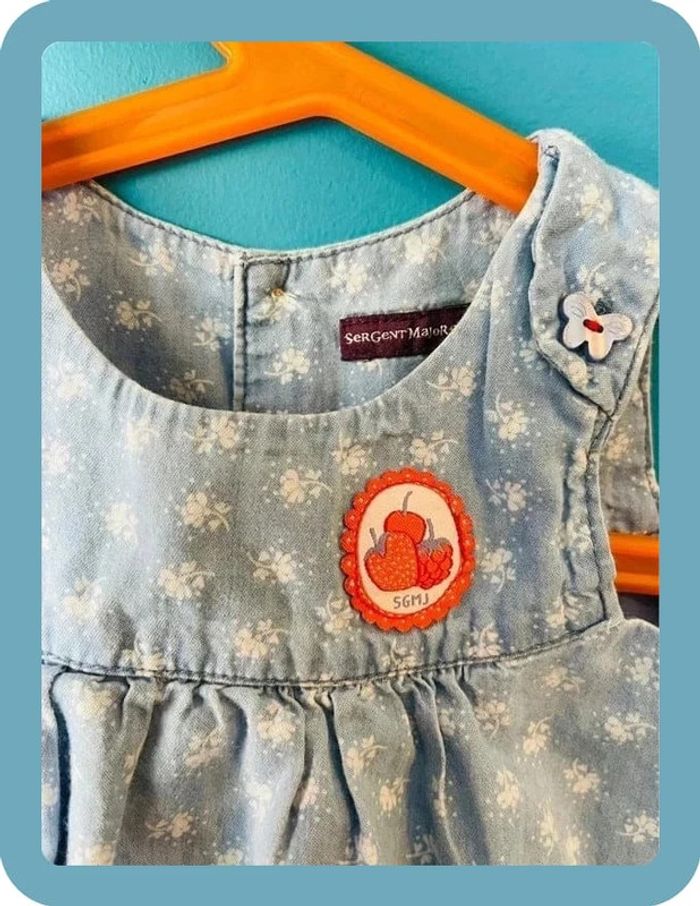 Très belle robe boule 12 mois sergent major - photo numéro 3