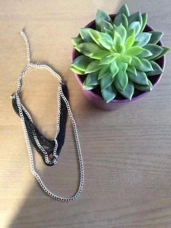 Collier mailles et chainettes