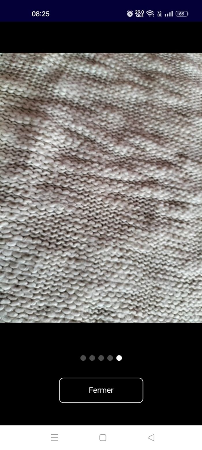 Pull style poncho col roulé 12 ans - photo numéro 4